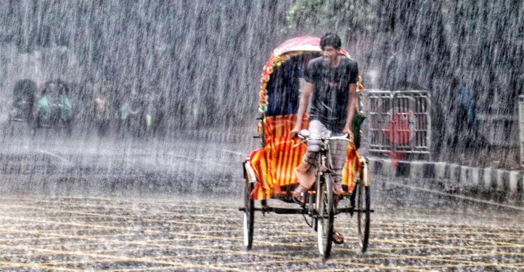 সন্ধ্যার মধ্যে ঝোড়ো বৃষ্টি হতে পারে দেশের ৬ অঞ্চলে