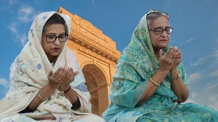দিল্লিতে যে পরিচয়ে ‘সেফ হাউসে’ রাখা হয়েছে হাসিনা-রেহনাকে