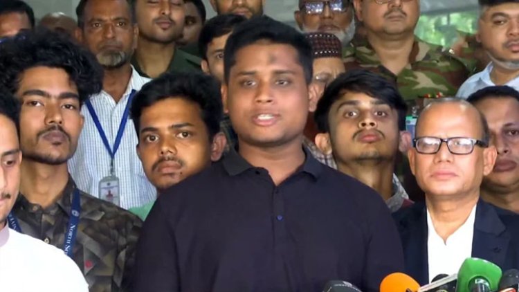 বন্যার জন্য ভারতকে দায়ী করে কড়া বার্তা সমন্বয়ক হাসনাতের