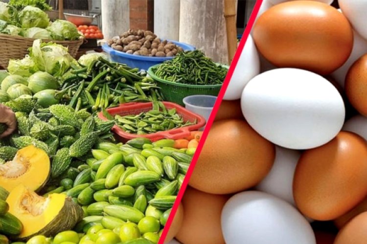 সবজির সঙ্গে বেড়েছে ডিমের দামও