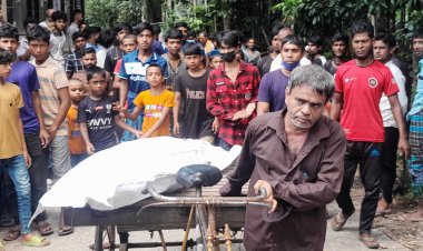 শহীদ সাব্বিরের লাশ উত্তোলন, স্বজনদের আহাজারি