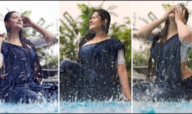  ঢাকায় ৩৪ ডিগ্রি, উষ্ণতা আরও বাড়ালেন পরীমনি