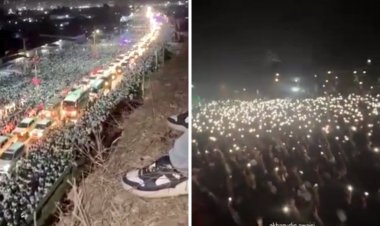 ঘেরাও করতে মুম্বাই অভিমুখে হাজার হাজার মুসলমান