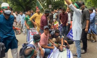 সরকারি চাকরিতে ৩৫ প্রত্যাশীদের ছত্রভঙ্গ করতে পুলিশের টিয়ারশেল নিক্ষেপ