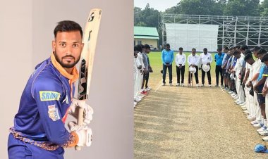 পা পিছলে পড়ে ভারতীয় তরুণ ক্রিকেটারের মৃত্যু 