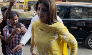 হাসপাতালের সামনে ছবি তোলার হিড়িক, মেজাজ হারালেন শিল্পা শেঠি