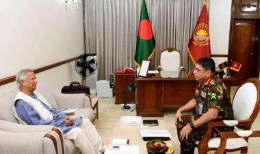 প্রধান উপদেষ্টার সঙ্গে সেনাপ্রধানের সাক্ষাৎ