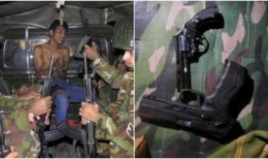 লক্ষ্মীপুরে পিস্তলসহ যুবক আটক