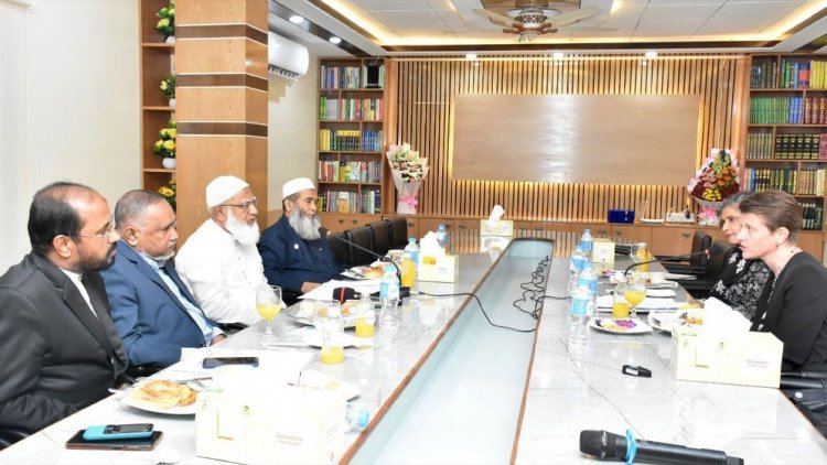 জাতিসংঘ প্রতিনিধি দলের সঙ্গে জামায়াত আমিরের সাক্ষাৎ