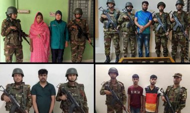 সেনাবাহিনী-পুলিশের গাড়িতে আগুন, গ্রেপ্তার ৫ আসামি কারাগারে