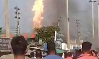 ময়মনসিংহে ফিলিং স্টেশনে ভয়াবহ আগুন, নিহত ১