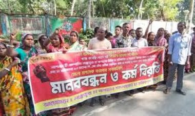 সিলেটে চা শ্রমিকদের টানা কর্মবিরতি, উৎপাদনে ধস