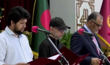 শপথ নিলেন আরও তিন উপদেষ্টা