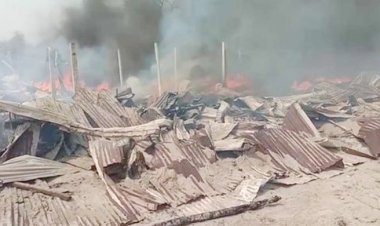 চট্টগ্রামে আগুনে পুড়লো জেলেদের জাল, বসতঘর