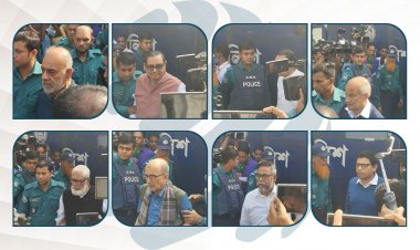 জুলাই-আগস্ট গণহত্যা মামলায় ১৩ আসামিকে ট্রাইব্যুনালে হাজির