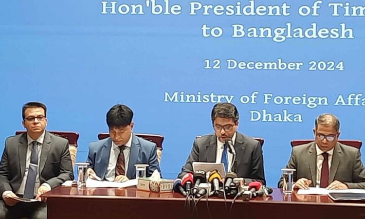 শনিবার ঢাকায় আসছেন পূর্ব তিমুরের প্রেসিডেন্ট