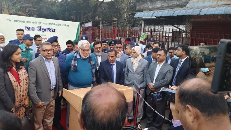 ঢাকা-জয়দেবপুর রুটে দুই জোড়া কমিউটার ট্রেন চালু