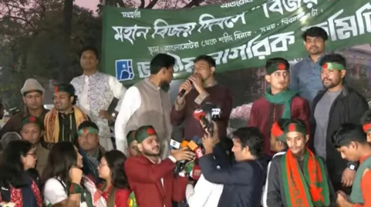 শেখ হাসিনার বিচারের আগে দেশে কোনো নির্বাচন হবে না