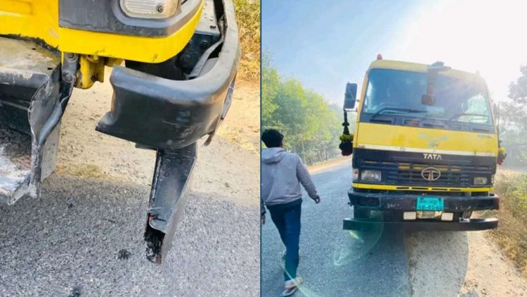 ট্রাকচাপায় মোটরসাইকেলের দুই আরোহী নিহত