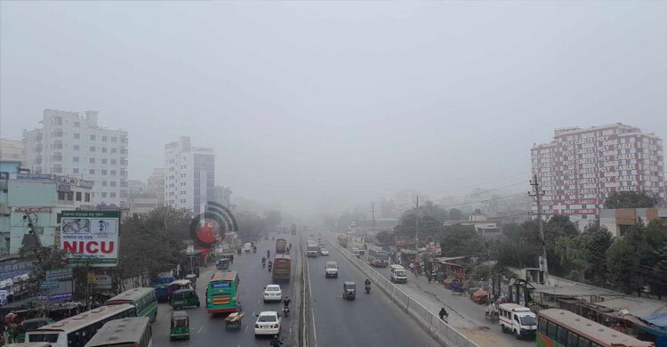 আকাশ মেঘাচ্ছন্ন, বৃষ্টি হতে পারে ঢাকা ও উপকূলে
