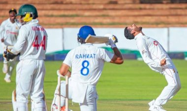  প্রথম টেস্টে ৬৯৯ করা আফগানিস্তান এবার অলআউট ১৫৭ রানে