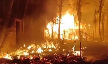 সেন্টমার্টিনে পুড়ে ছাই ৩ রিসোর্ট