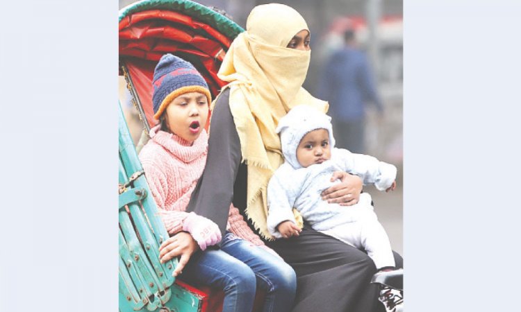 শৈত্যপ্রবাহ ছাড়াই শীতে কাঁপছে দেশ