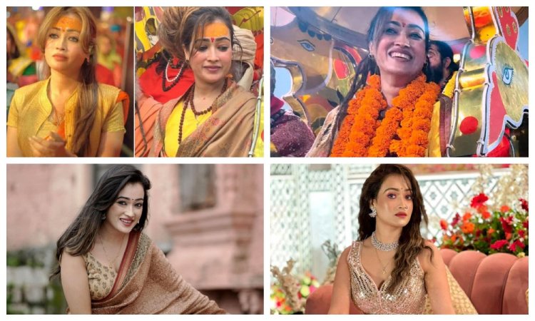 ভারতের কুম্ভমেলায় যে সন্ন্যাসিনীর সৌন্দর্যে মজেছেন ভক্তরা