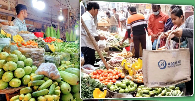 সবজিতে স্বস্তি ফিরলেও চড়া মাছের বাজার