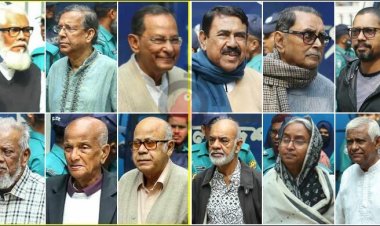 জুলাই গণহত্যা, সাবেক মন্ত্রী-প্রতিমন্ত্রীসহ ১৬ জনকে আনা হলো ট্রাইব্যুনালে