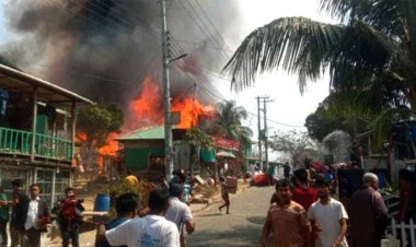 সাজেকে অগ্নিকাণ্ডে ৩০ রিসোর্ট পুড়ে ছাই