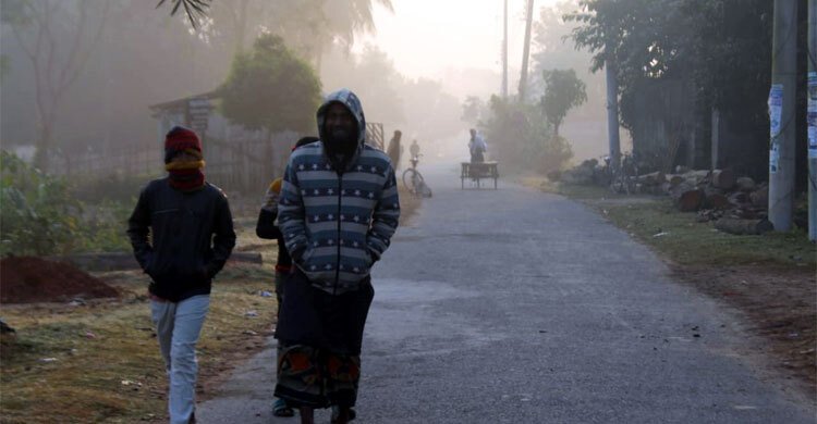 চুয়াডাঙ্গায় তাপমাত্রা কমে আবার ১০ ডিগ্রিতে