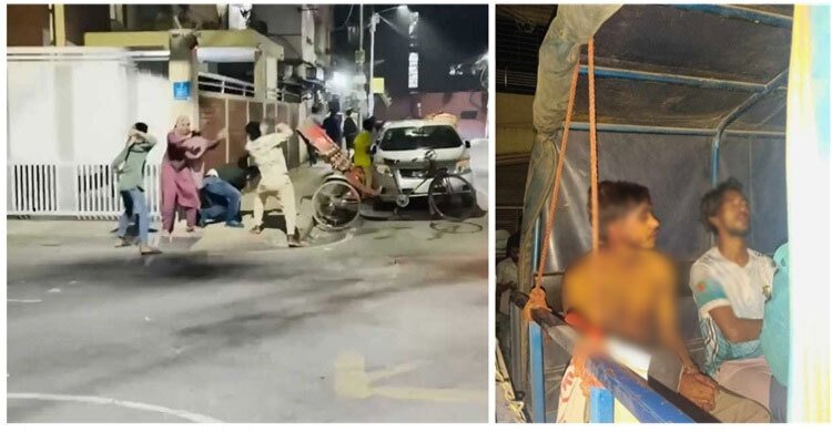 উত্তরায় কিশোর গ্যাংয়ের হামলা পুলিশের গাড়িতে বসেও কুপিয়ে মারার হুমকি দেয় সন্ত্রাসীরা