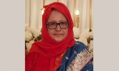 বিএনপির চেয়ারপারসনের উপদেষ্টা শাহিদা রফিক আর নেই