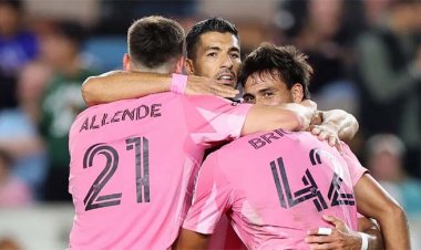  ১ গোল ৩ অ্যাসিস্টে মিয়ামিকে জেতালেন সুয়ারেজ