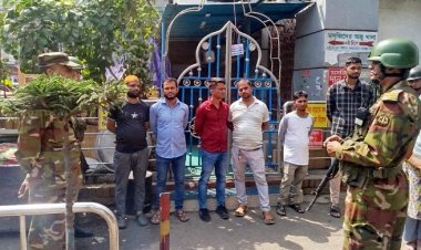 ঢাকা মেডিকেলে চলছে দালালবিরোধী অভিযান