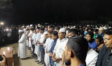 আছিয়ার জানাজায় মানুষের ঢল