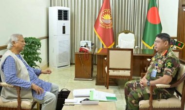 প্রধান উপদেষ্টার সঙ্গে সেনাপ্রধানের সাক্ষাৎ