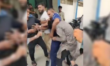 থানা থেকে ধর্ষণ মামলার আসামি ছিনিয়ে নিয়ে মারধর