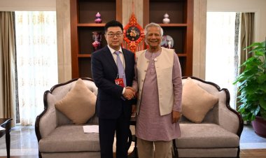 প্রধান উপদেষ্টার সঙ্গে চীনের রপ্তানি-আমদানি ব্যাংক চেয়ারম্যানের সাক্ষাৎ