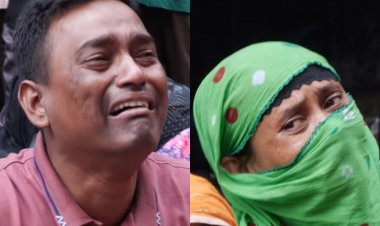 বেতন-বোনাসের দাবিতে কান্নায় ভেঙে পড়লেন শ্রমিকরা