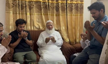 শহীদ মীর মুগ্ধর বাসায় জামায়াত আমির