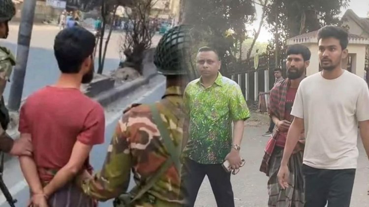 আটকের পর ছাড়িয়ে নেন উপদেষ্টা, জানা গেল সেই ব্যক্তির পরিচয়