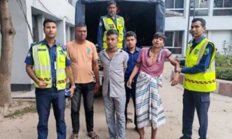 ফাঁদ পেতে ছিনতাইকারী ধরলো সাভার হাইওয়ে পুলিশ