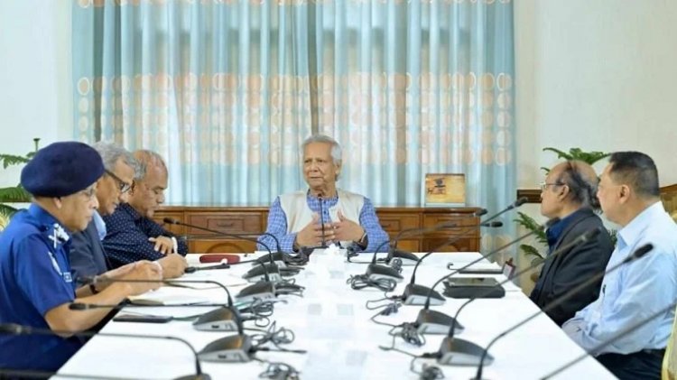 নির্বাচনের জন্য পুলিশকে প্রস্তুতি নেওয়ার নির্দেশ প্রধান উপদেষ্টার