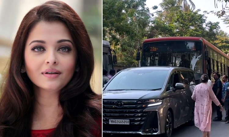 বাস দুর্ঘটনার কবলে ঐশ্বরিয়ার গাড়ি, কেমন আছেন অভিনেত্রী