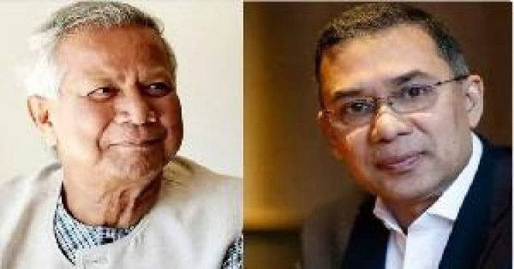 প্রধান উপদেষ্টাকে ঈদ কার্ড পাঠালেন তারেক রহমান