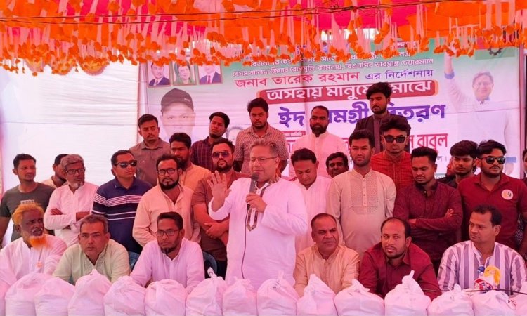 বিএনপি কোনো পরিবারকে না খেয়ে থাকতে দেবে না : বাবুল