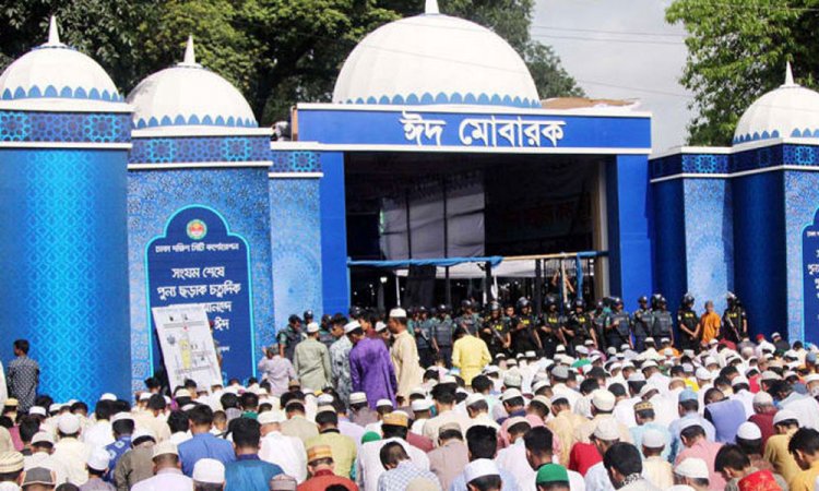 জাতীয় ঈদগাহে ঈদের প্রধান জামাত সকাল সাড়ে ৮টায়