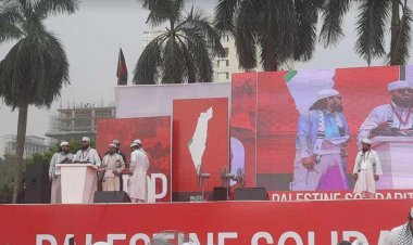 এই জনসমুদ্র আল-আকসার প্রতি ভালোবাসার প্রকাশ : আজহারি